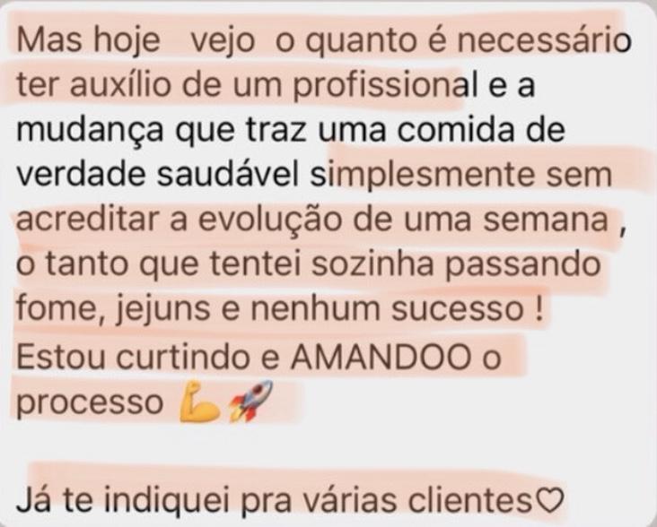 Depoimento real de paciente 6